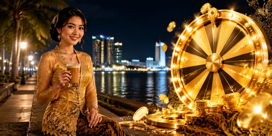 Permainan rolet digital dengan tema budaya Melayu di Pulau Pinang